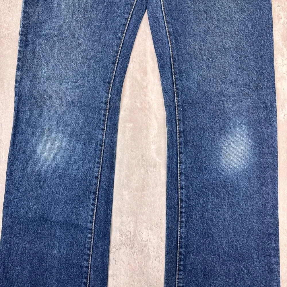 Vintage Levi's 517 Jeans Men 31x34 Blue Faded Bootcut Western Cowboy Denim